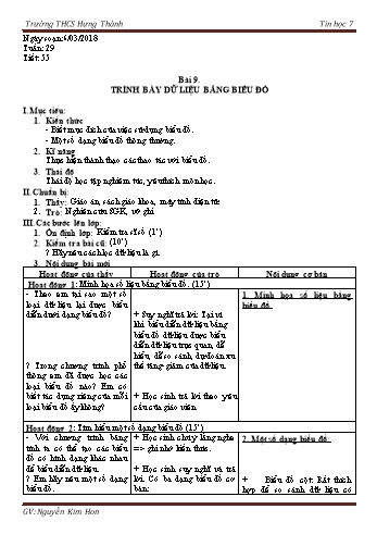 Giáo án Tin học Lớp 7 - Tuần 29 - Năm học 2017-2018 - Nguyễn Kim Hon