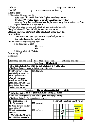 Giáo án Toán Lớp 6 - Tuần 35 - Năm học 2018-2019 - Trường THCS Ngô Quang Nhã