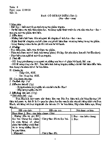 Giáo án Ngữ văn Lớp 8 - Tuần 6 - Năm học 2018-2019 - Trường THCS Ngô Quang Nhã